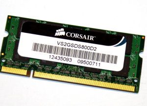 Corsair NB DDR2 2GB